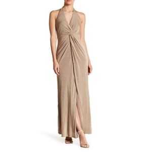 AEOM Halter Neck Maxi Dress